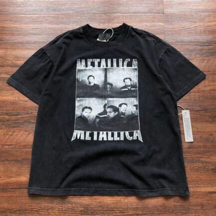 Essentials Metallica Black Shirt